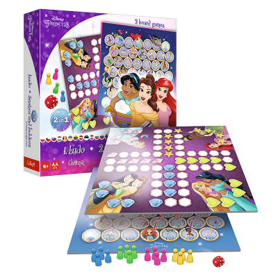 TREFL DISNEY PRINCESS Spēle 2 in 1 Princeses, 02418T