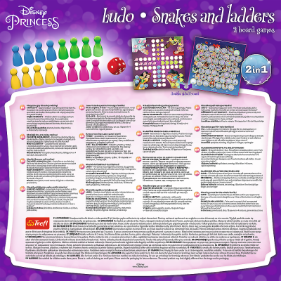 TREFL DISNEY PRINCESS Spēle 2 in 1 Princeses, 02418T