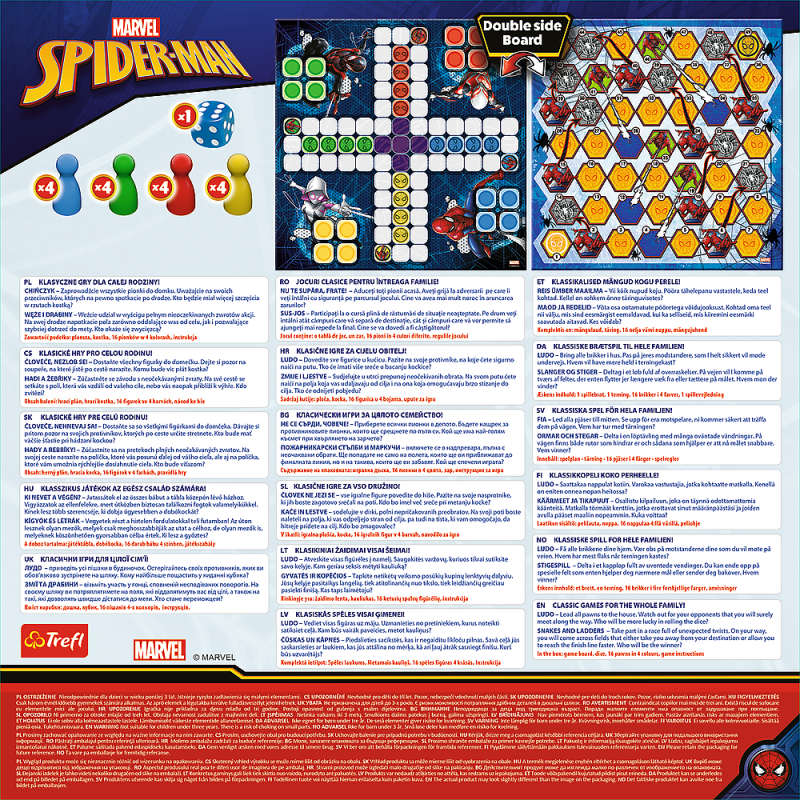 TREFL SPIDER-MAN Spēle 2 in 1, 02419T