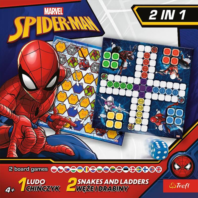 TREFL SPIDER-MAN Spēle 2 in 1, 02419T