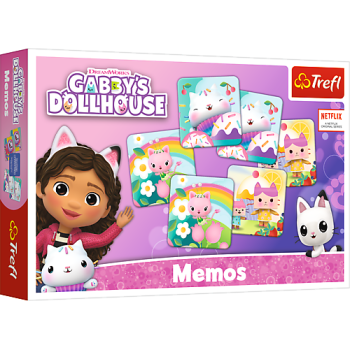 TREFL GABBY´S DOLLHOUSE Мемо Gabby´s Dollhouse, 02489T