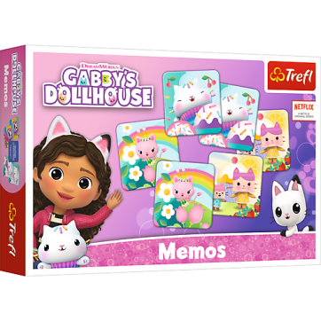 TREFL GABBY´S DOLLHOUSE Memo Gabby´s Dollhouse, 02489T