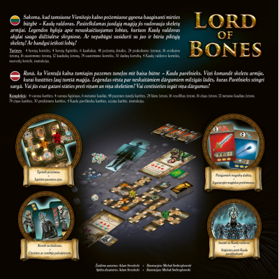 TREFL Galda spēle Lord of Bones (latviešu un lietuviešu valodās), 02500T
