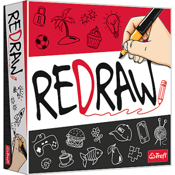 TREFL Galda spēle Redraw (latviešu valodā), 02503T