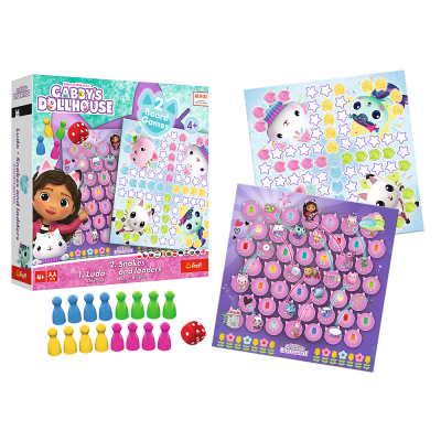 TREFL GABBY´S DOLLHOUSE Spēle 2 in 1, 02590T
