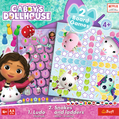 TREFL GABBY´S DOLLHOUSE Spēle 2 in 1, 02590T