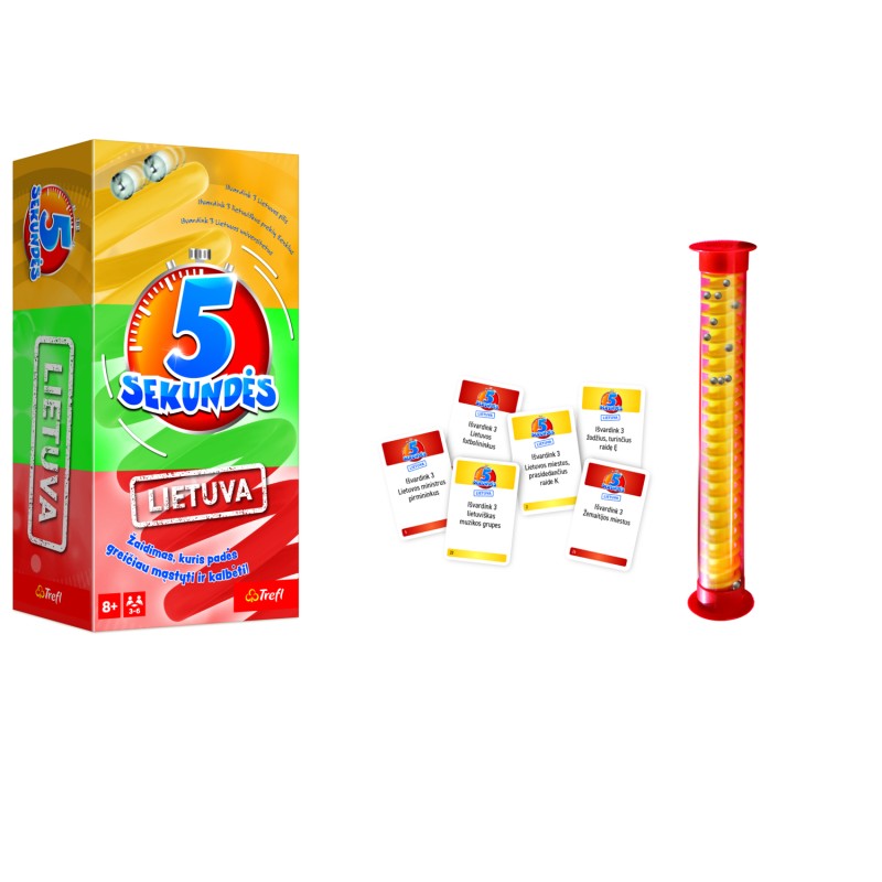 TREFL Galda spēle 5 sekundes Lietuva, 02666T