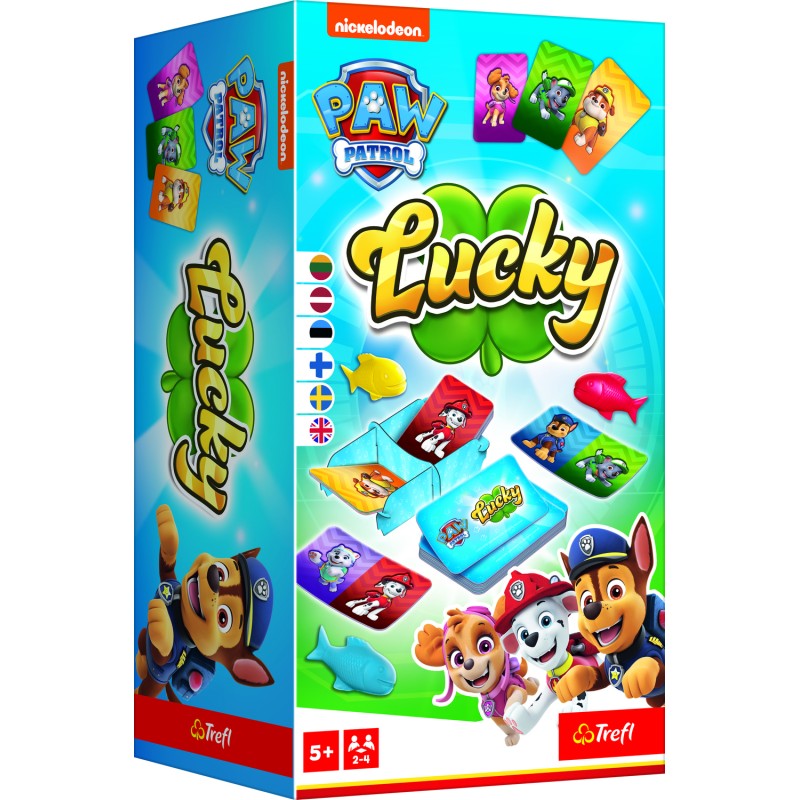 TREFL PAW PATROL galda spēle Lucky, 02669T