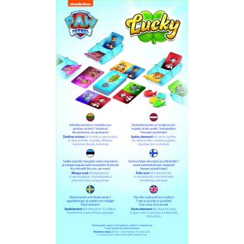 TREFL PAW PATROL galda spēle Lucky, 02669T