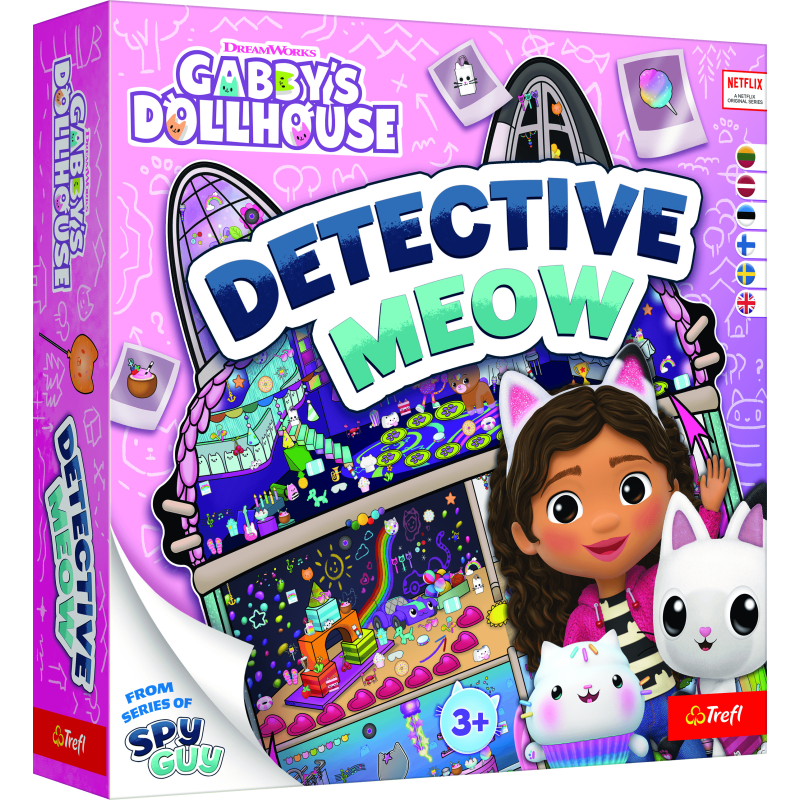 TREFL GABBY´S DOLLHOUSE Galda spēle Spy Guy, 02785T