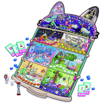 TREFL GABBY´S DOLLHOUSE Настольная игра Spy Guy, 02785T