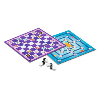 TREFL GABBY´S DOLLHOUSE Galda spēle Dambrete un Dzirnavas, 02858T