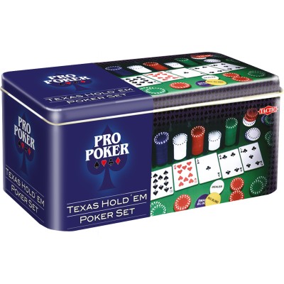 TACTIC Texas Pokera spēles komplekts, 03095