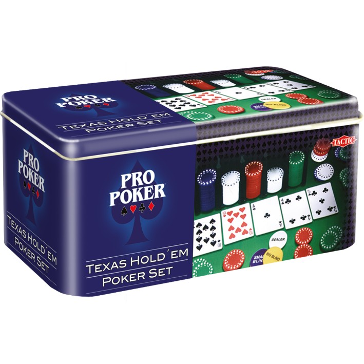 TACTIC Texas Pokera spēles komplekts, 03095