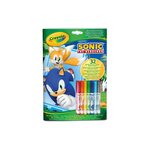 CRAYOLA SONIC Krāsošanas un aktivitāšu albums, 04-0866G