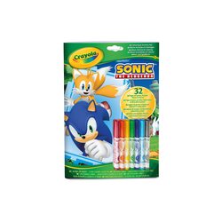 CRAYOLA SONIC Krāsošanas un aktivitāšu albums, 04-0866G