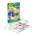 CRAYOLA SONIC Krāsošanas un aktivitāšu albums, 04-0866G