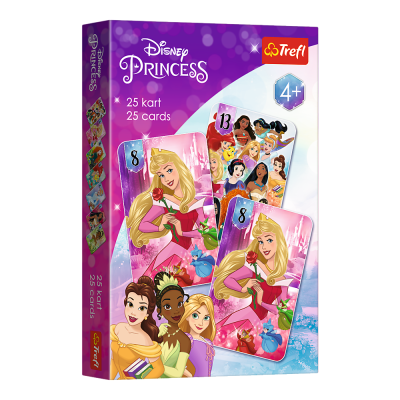 TREFL DISNEY PRINCESS Kāršu spēle Princeses, 08496T