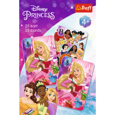 TREFL DISNEY PRINCESS Kāršu spēle Princeses, 08496T