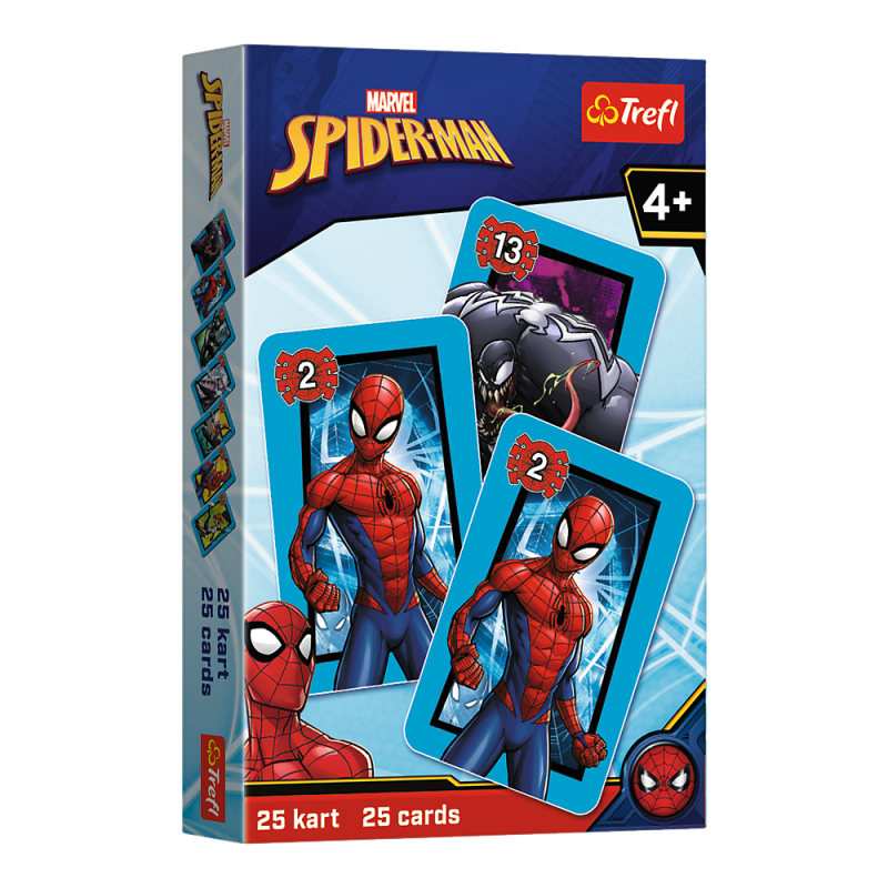 TREFL SPIDER-MAN Card game, 08498T