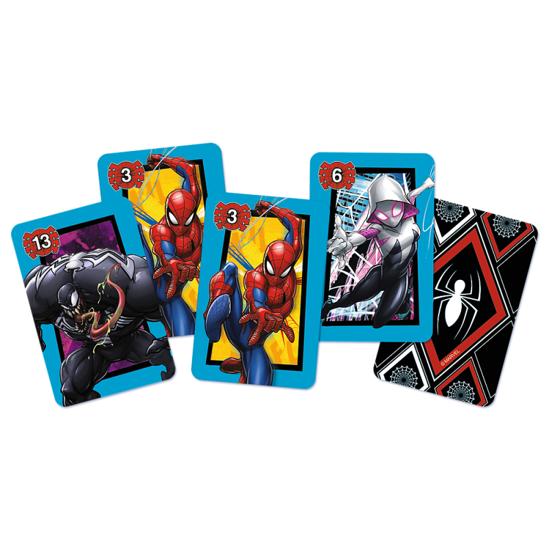 TREFL SPIDER-MAN Card game, 08498T