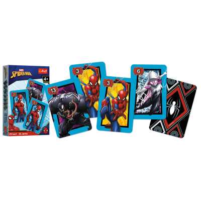 TREFL SPIDER-MAN Card game, 08498T