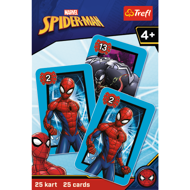 TREFL SPIDER-MAN Card game, 08498T