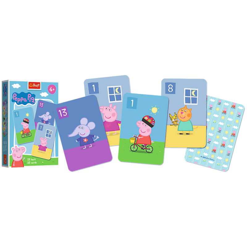 TREFL PEPPA PIG Kāršu spēle Peppa Pig, 08506T