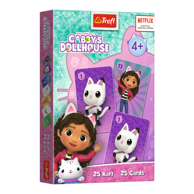 TREFL GABBY´S DOLLHOUSE Карточная игра Gabby´s Dollhouse, 08508T