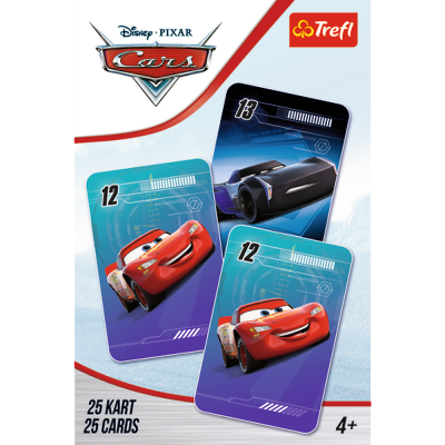 TREFL CARS Kāršu spēle Vāģi, 08511T