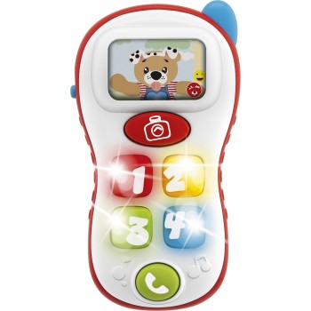 CHICCO mazuļu telefons (latviešu/angļu valodā), 09611.10