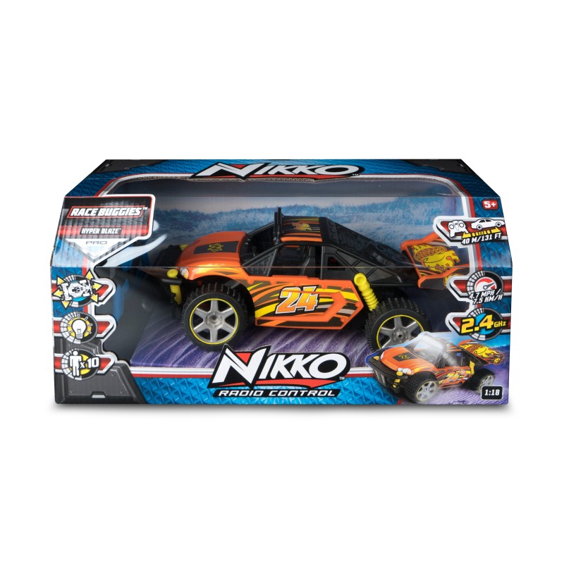 NIKKO Sacīkšu auto ar gaismas funkciju, mērogs 1:18, 10040N