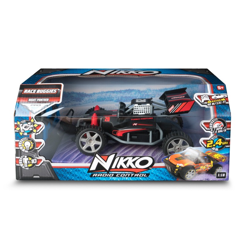 NIKKO Sacīkšu auto ar gaismas funkciju, mērogs 1:18, 10040N