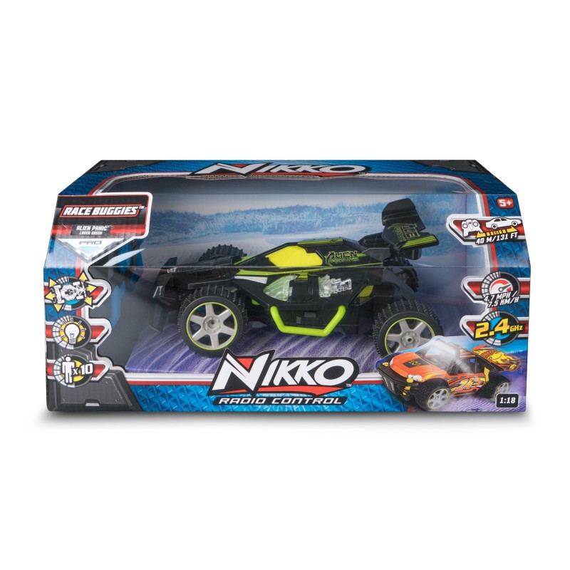 NIKKO Sacīkšu auto ar gaismas funkciju, mērogs 1:18, 10040N