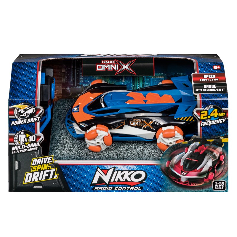NIKKO RC Automašīna Nano Omni X, mērogs 1:18, 10200N