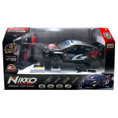 NIKKO Radiovadāma automašīna Toyota GR #69 Kalle Rovanperä, mērogs 1:14, 10415N