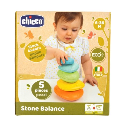 CHICCO Balansēšanas rotaļlieta AKMEŅI, 10492.00