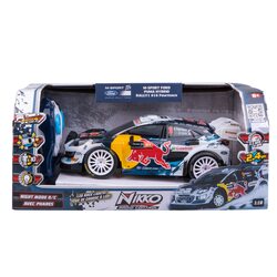 NIKKO Radiovadāma automašīna M-Sport Ford Puma #16 Formaux, mērogs 1:18, 10651N