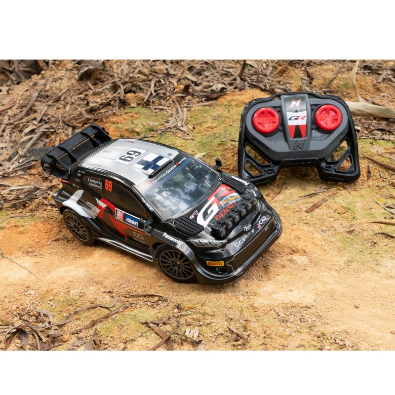 NIKKO Radiovadāma automašīna Toyota GR #69 Rovanperä, mērogs 1:18, 10652N