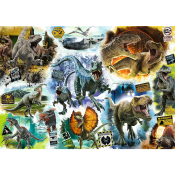 TREFL JURASSIC WORD Puzle, 1000 gab., 10727T