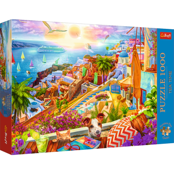TREFL Premium Plus Puzle Santorīni, Grieķija, 1000 gab., 10842T