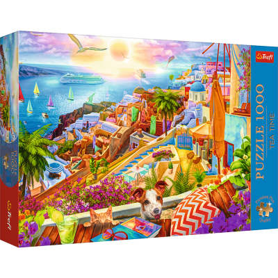 TREFL Premium Plus Puzle Santorīni, Grieķija, 1000 gab., 10842T