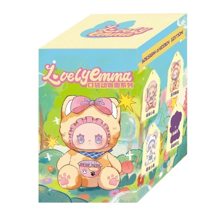 LUCKY EMMA Figūriņa slēgtā iepakojumā - Pocket Zoo Series, 11110LE