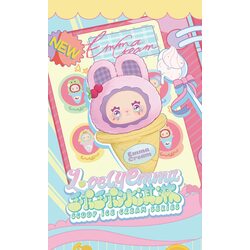 LOVELY EMMA Plīša atslēgu piekariņš, slēgtā iepakojumā - Scoop Ice Cream Series, 11128LE