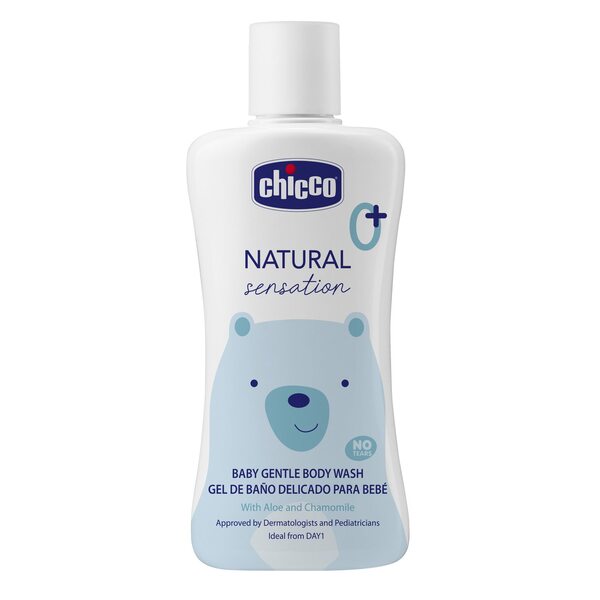 CHICCO Saudzīgs ķermeņa mazgāšanas līdzeklis, 200 ml, 11529.00