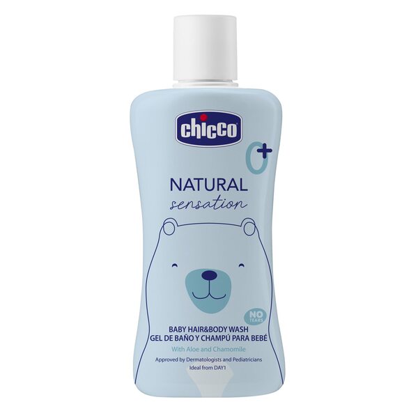 CHICCO Mazgāšanas līdzeklis mazuļu matiem un ķermenim, 200 ml, 11530.00