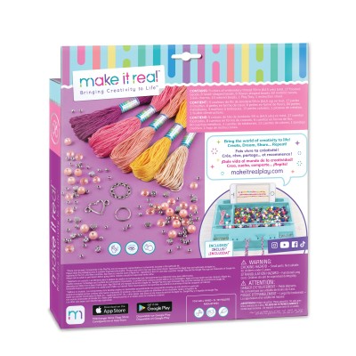 MAKE IT REAL Makrame DIY komplekts "Draudzības rokassprādzes", 1318M