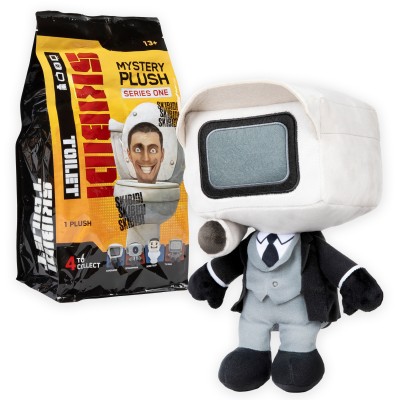 SKIBIDI TOILET Mystery Plush, 28 cm, 1320ST