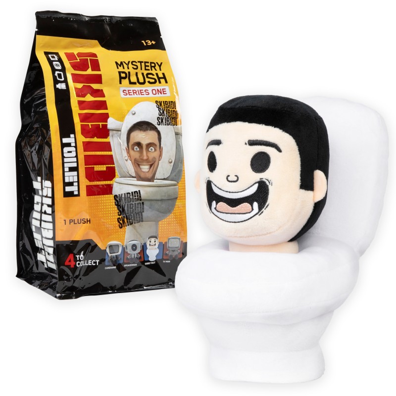 SKIBIDI TOILET Mystery Plush, 28 cm, 1320ST