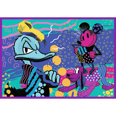 TREFL DISNEY MICKEY MOUSE Pužļu komplekts 4x250 gab., 13308T